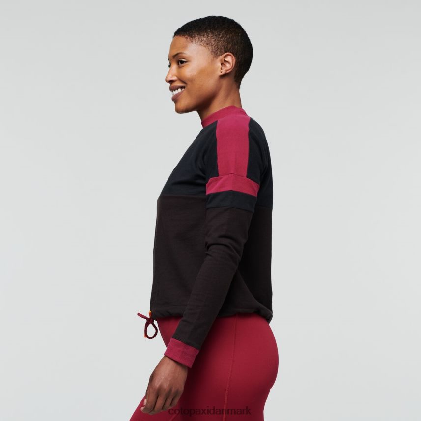 Cotopaxi bandera sweatshirt Kvinder tøj sort/hule 8FJ28H55