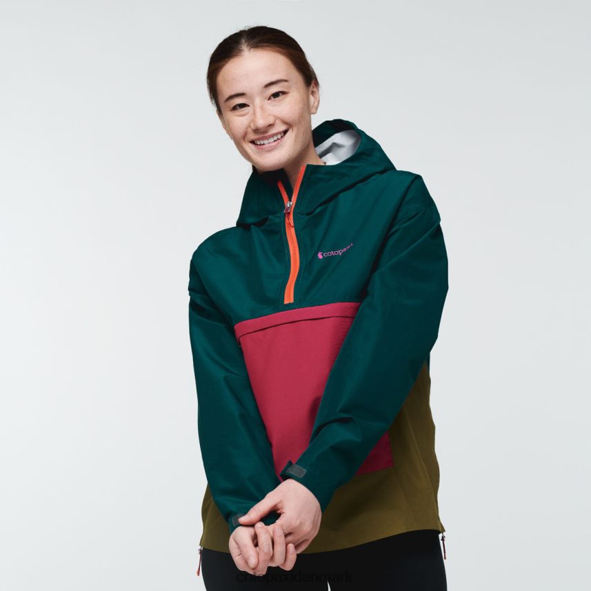 Cotopaxi cielo regn anorak Kvinder tøj dybe hav 8FJ28H16