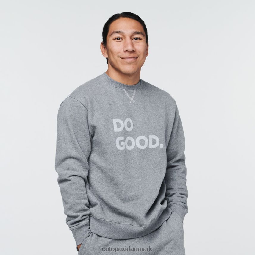 Cotopaxi gør god crew sweatshirt Mænd tøj gråmeleret 8FJ28H140