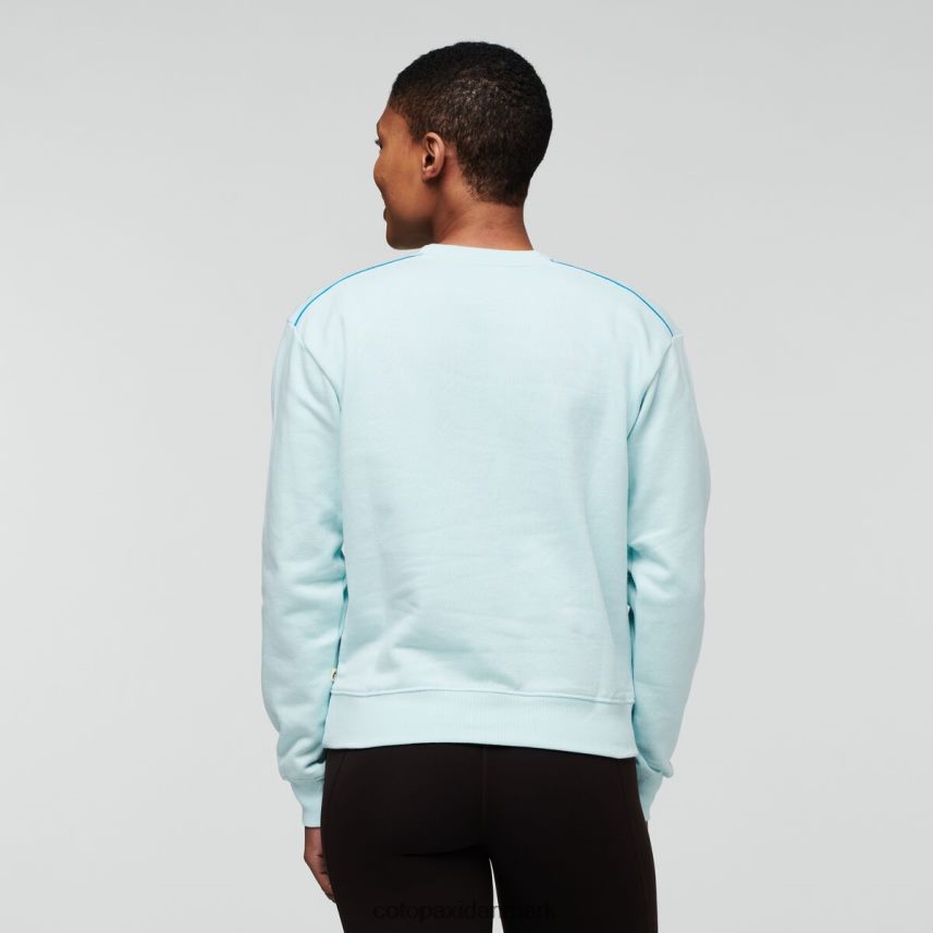 Cotopaxi i horisonten økologisk crew sweatshirt Kvinder tøj is 8FJ28H66