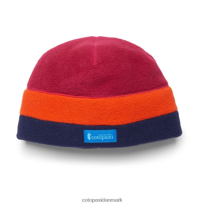 Cotopaxi teca fleece hue unisex tilbehør hindbærstriber 8FJ28H164