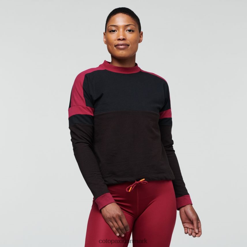 Cotopaxi bandera sweatshirt Kvinder tøj sort/hule 8FJ28H55
