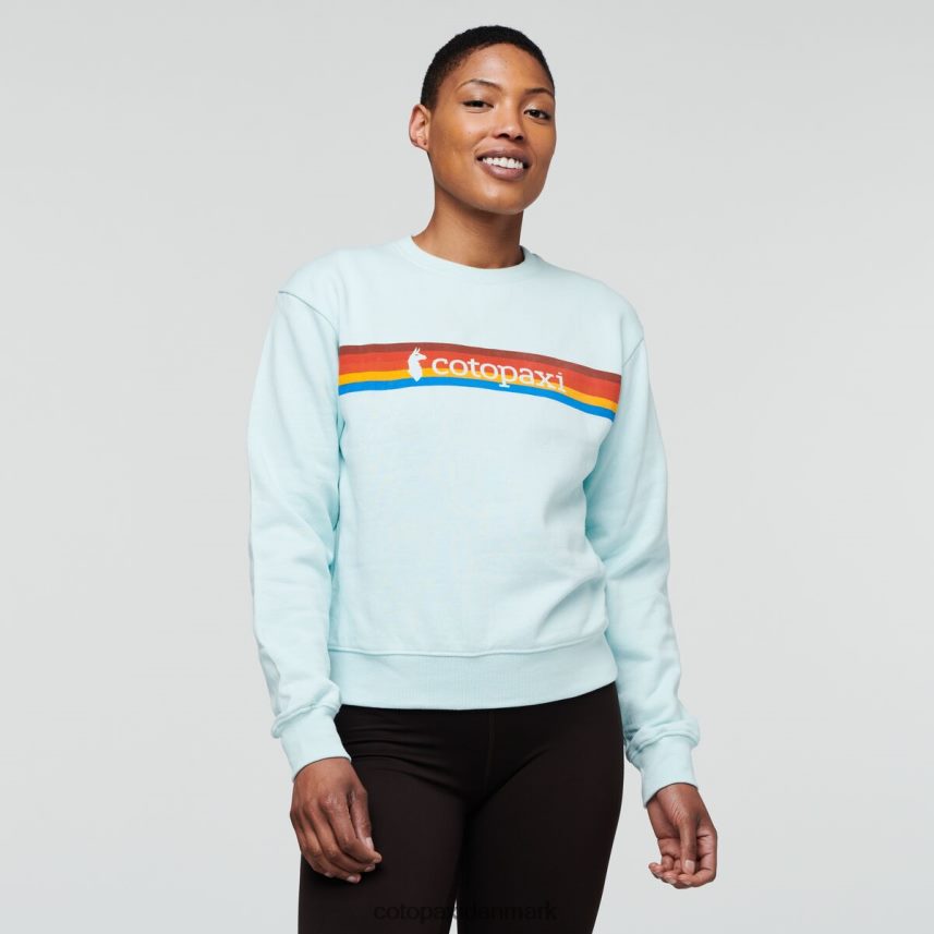 Cotopaxi i horisonten økologisk crew sweatshirt Kvinder tøj is 8FJ28H66