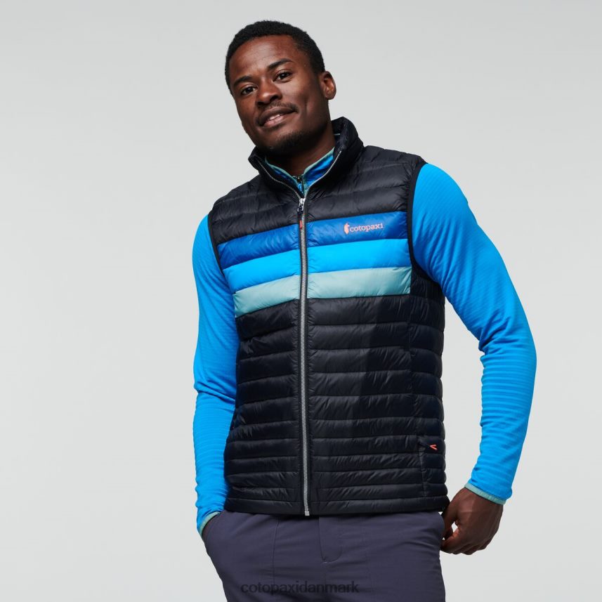 Cotopaxi fuego dunvest Mænd tøj sorte/pacific striber 8FJ28H125