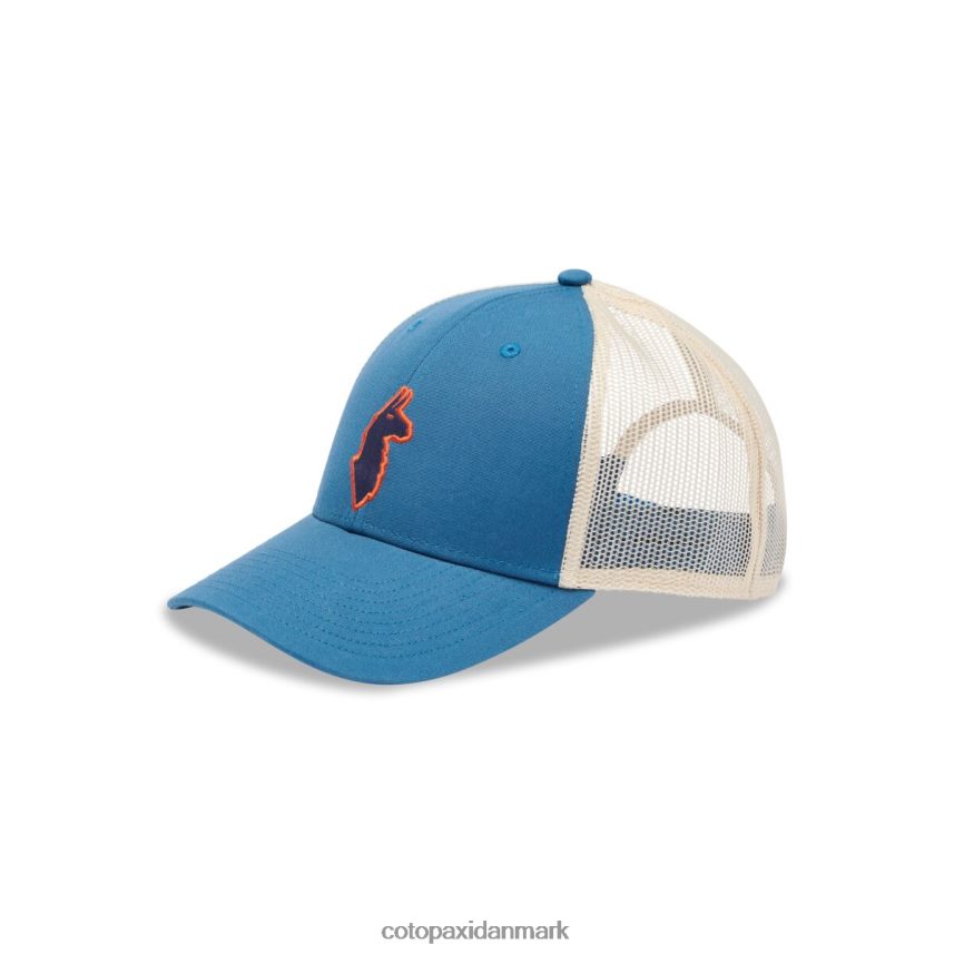 Cotopaxi lama-truckerhatten unisex tilbehør denim 8FJ28H175